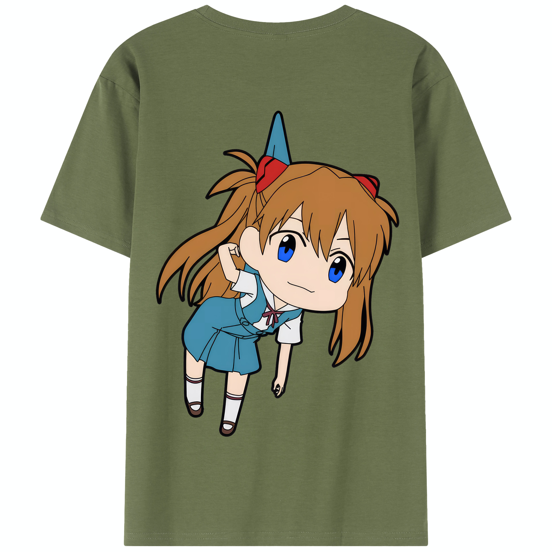 （画像用） EVA 新世紀エヴァンゲリオン 綿100％半袖Tシャツ（背面プリント）